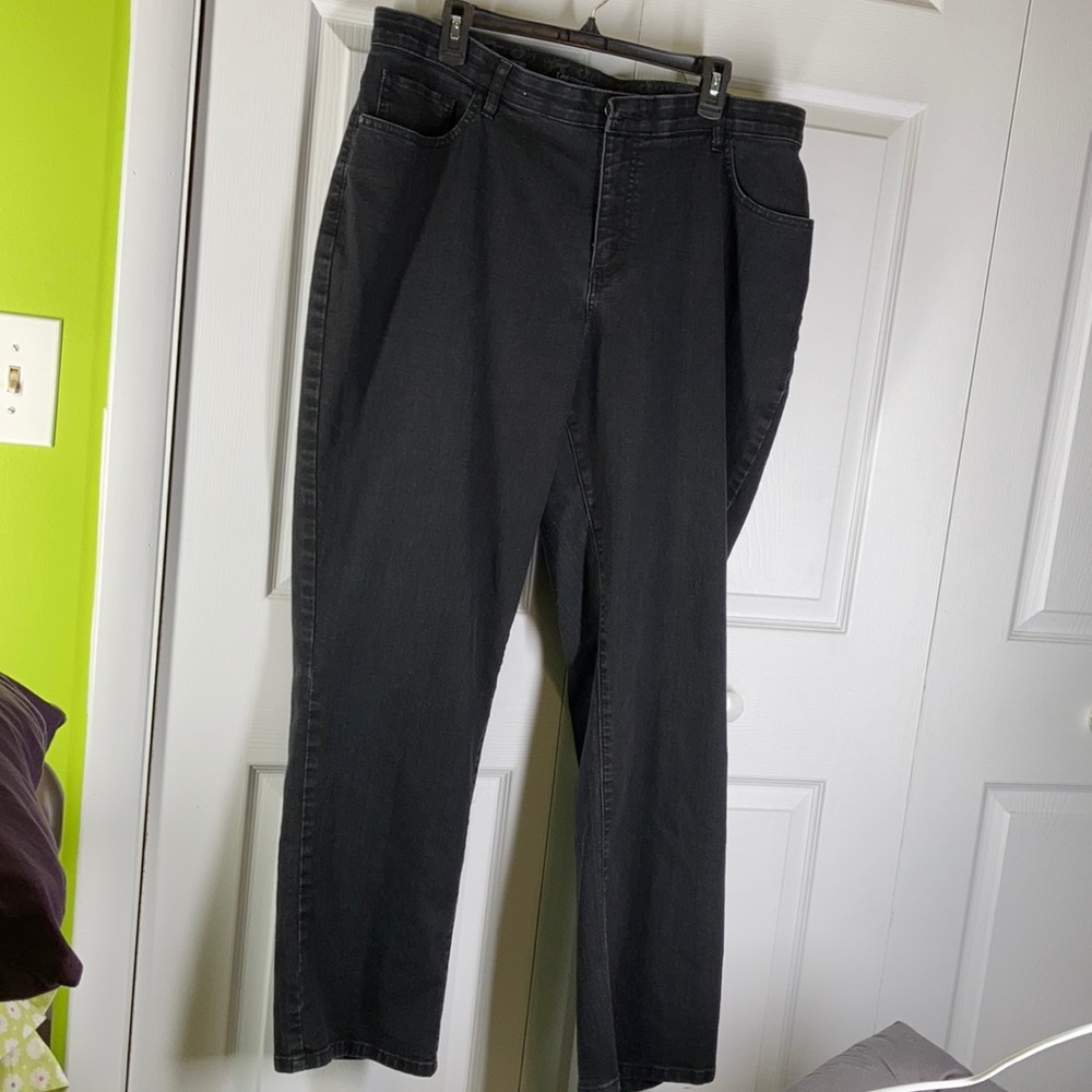 Lee Comfort Jeans Size 20W in Black